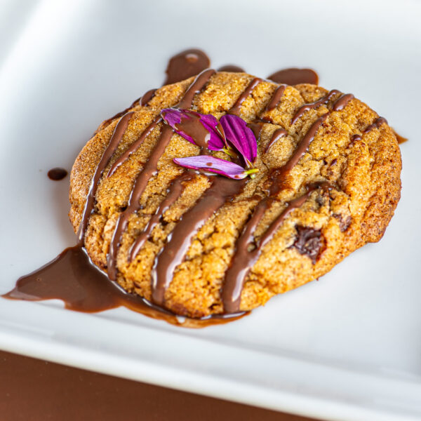 cookie cremoso de chocolate