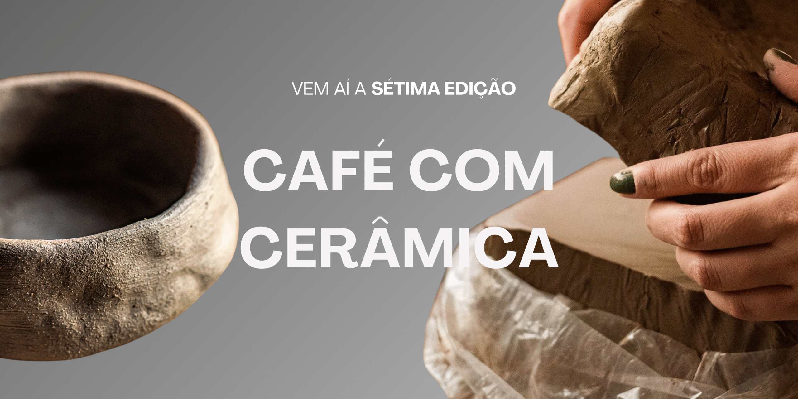 café com cerâmica